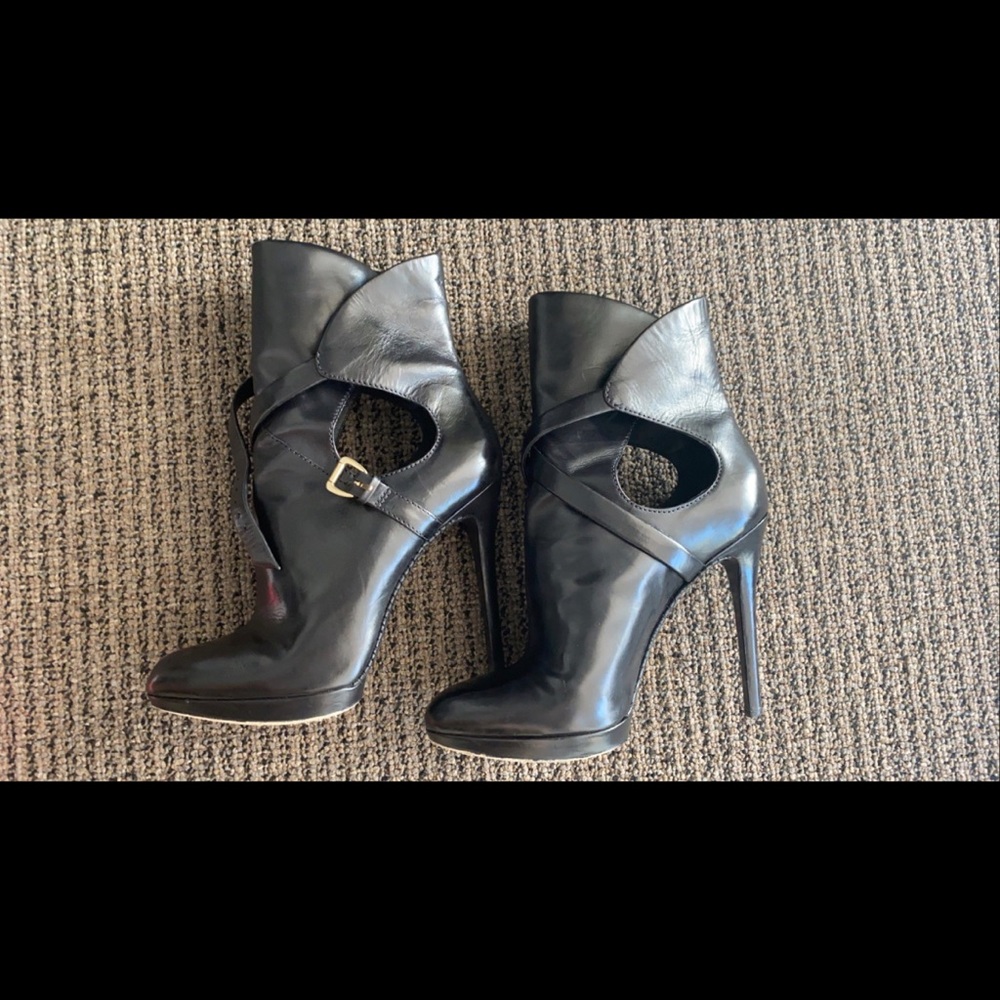 Brian Atwood Factorium Platform Booties - 39